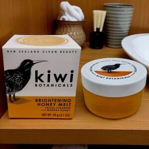 3/$20 Kiwi Botanicals New In Box 3.1 oz Brightening Honey Melt Facial Cleanser